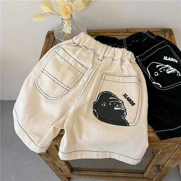shorts fashionable kids elastic waist above knee length loose straight designable modern casual summer children 230412, Black
shorts fashionable kids elastic waist above knee length loose straight designable modern casual summer children 230412, Black