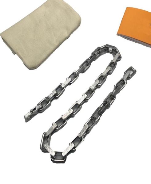 21ss l designer chains 3color splicing bamboo necklace orange bracelet grass tide gold whit box link 26222192, Silver
21ss l designer chains 3color splicing bamboo necklace orange bracelet grass tide gold whit box link 26222192, Silver