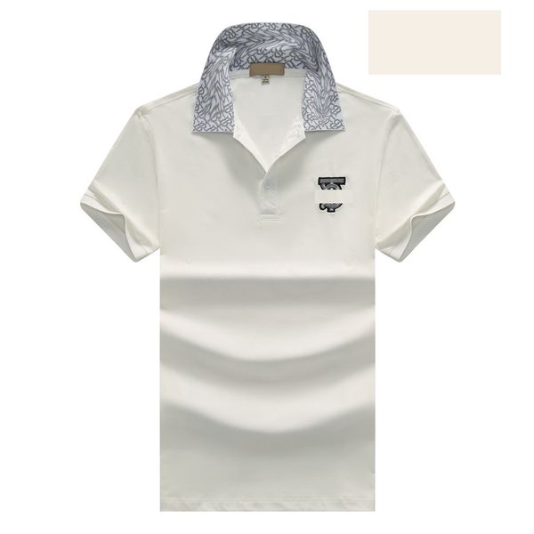 2023 new polo shirt men's t-shirt men's short sleeve lapel fashion luxury lead embroidery summer t-shirt, White;black
2023 new polo shirt men's t-shirt men's short sleeve lapel fashion luxury lead embroidery summer t-shirt, White;black
