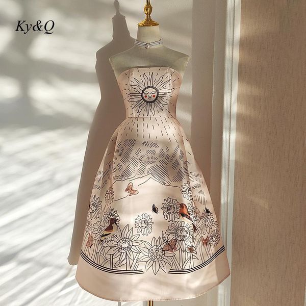 casual dresses vietnamese luxury brand summer sun flower printed dress woman elegant waist closing strapless party a-line 230412, Black;gray
casual dresses vietnamese luxury brand summer sun flower printed dress woman elegant waist closing strapless party a-line 230412, Black;gray