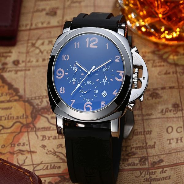 luxury mens quartz movement watch full sapphire glass simple silver dial rubber strap master male wristwatch, Slivery;brown
luxury mens quartz movement watch full sapphire glass simple silver dial rubber strap master male wristwatch, Slivery;brown