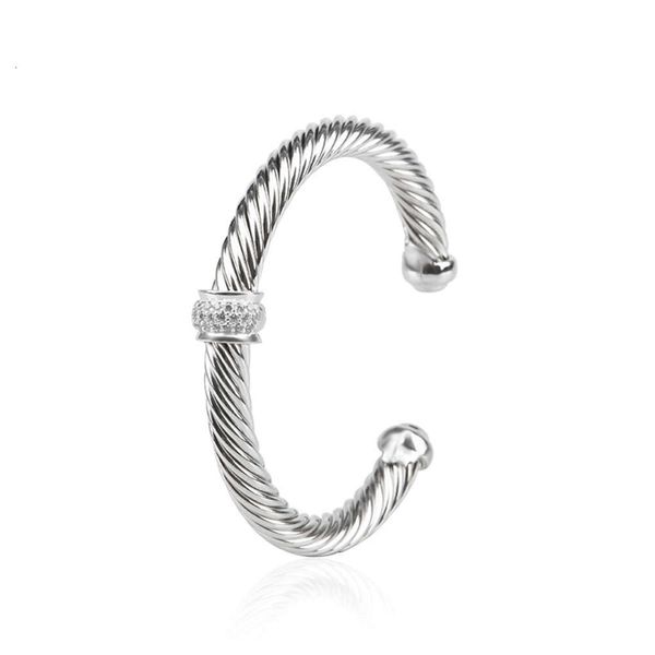 

Classic DY Bracelet jewelry designer top fashion accessories Bracelets Popular Twisted Cable Ball New DY Jewelry Accessories quality Christmas gift jewellery AAA
