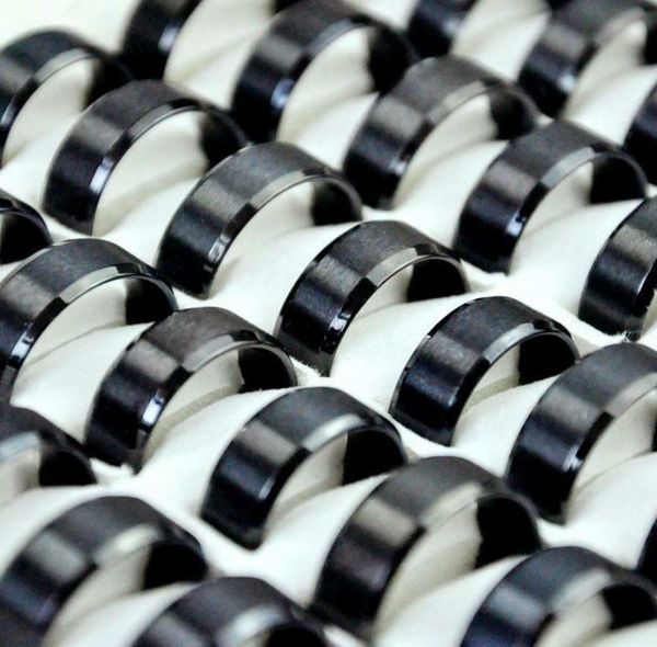 whole 50pcs 316l stainless steel rings style band fashion black plain flat jewelry finger ring men women acier edelstahlringe7380222, Silver
whole 50pcs 316l stainless steel rings style band fashion black plain flat jewelry finger ring men women acier edelstahlringe7380222, Silver