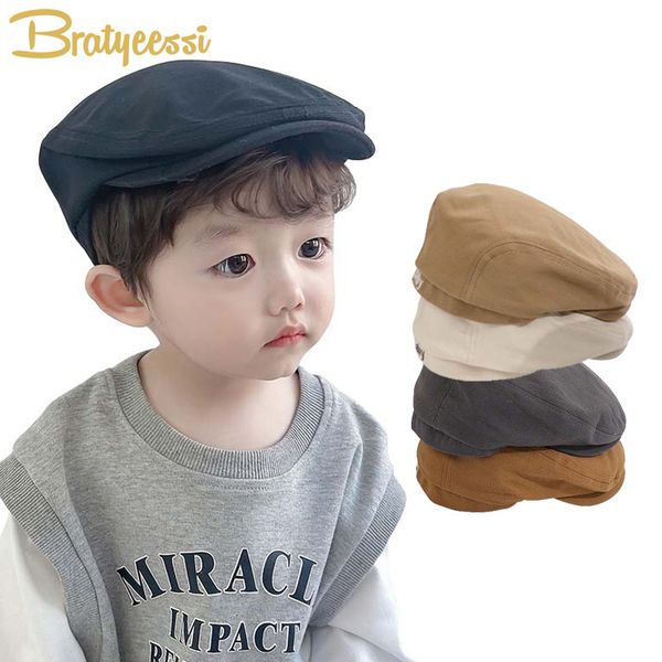 caps hats fashion baby boy cotton children cap for girls boys beret kids accessories 24y 230412, Yellow
caps hats fashion baby boy cotton children cap for girls boys beret kids accessories 24y 230412, Yellow