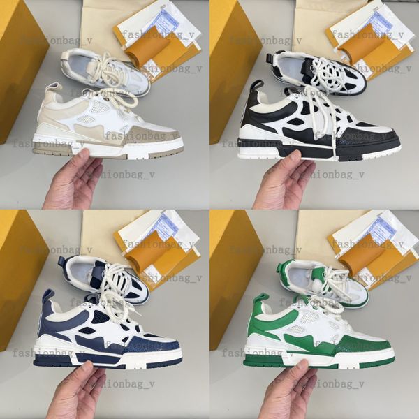 designer casual shoes men sneakers rubber platform trainers genuine leather sneaker multicolor lace-up skate shoes fashion running shoe, Black
designer casual shoes men sneakers rubber platform trainers genuine leather sneaker multicolor lace-up skate shoes fashion running shoe, Black