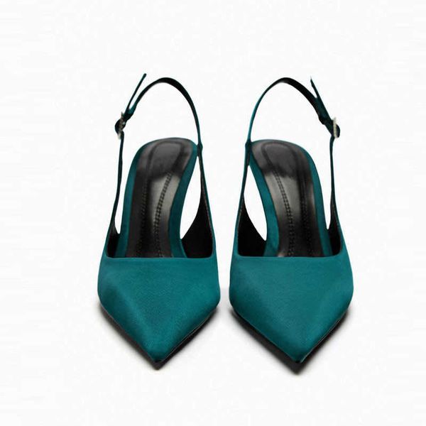 new sandals green high heel slingback pumps for women summer pointed toe heels office lady stiletto shoes elegant heeled 230406, Black
new sandals green high heel slingback pumps for women summer pointed toe heels office lady stiletto shoes elegant heeled 230406, Black