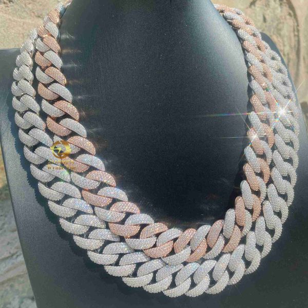 bussdown 20mm 4 row classic miami iced out moissanite diamond cuban link chain, Silver
bussdown 20mm 4 row classic miami iced out moissanite diamond cuban link chain, Silver