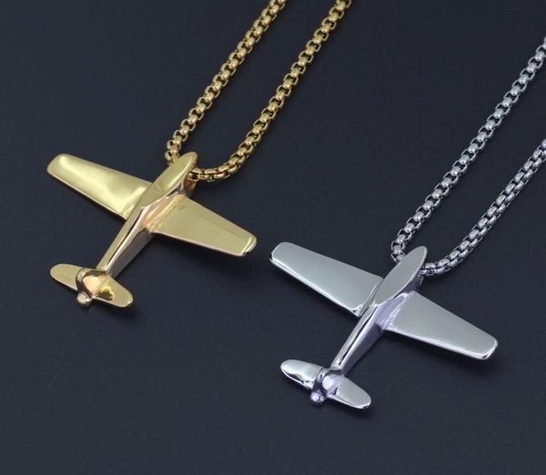 hip hop airplane pendant necklaces for men luxury gold silver plane pendants stainless steel cuban chain necklace jewelry gifts fo5754526
hip hop airplane pendant necklaces for men luxury gold silver plane pendants stainless steel cuban chain necklace jewelry gifts fo5754526