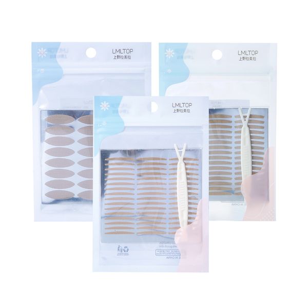 120pairs gauze lace mesh olive-shaped eyelid paste-shaped invisible double fold eyelid shadow tape sticker beauty tool
120pairs gauze lace mesh olive-shaped eyelid paste-shaped invisible double fold eyelid shadow tape sticker beauty tool
