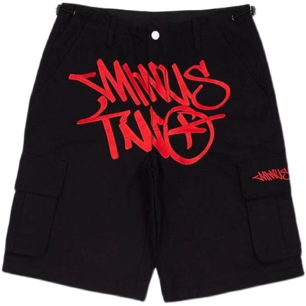 minus two summer men shorts y2k high street tide casual loose gym shorts harajuku hip hop streetwear pants men clothing, White;black
minus two summer men shorts y2k high street tide casual loose gym shorts harajuku hip hop streetwear pants men clothing, White;black