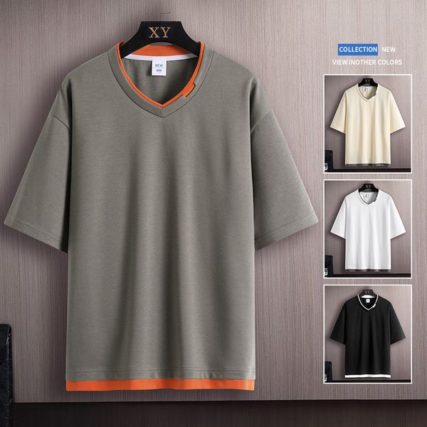 mens tshirts 2023 summer tshirt vneck fake two piece design fashion tees streetwear clothing men tshirt 230412, White;black
mens tshirts 2023 summer tshirt vneck fake two piece design fashion tees streetwear clothing men tshirt 230412, White;black