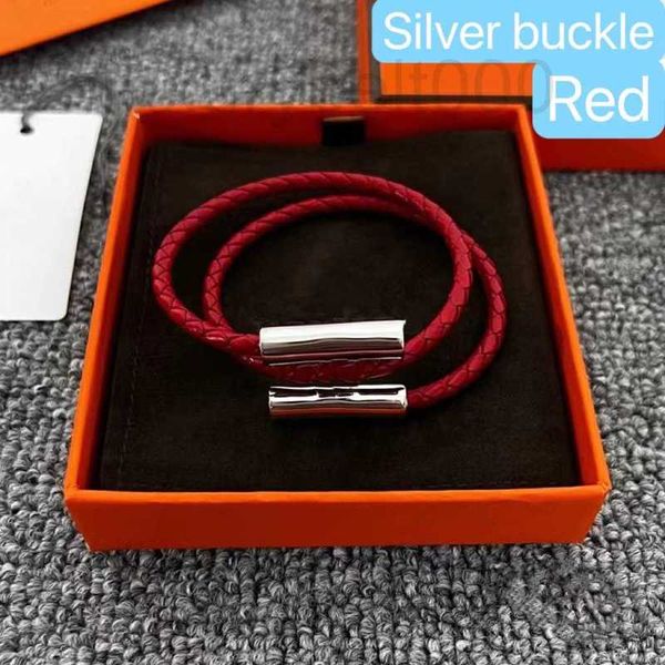 fashion women chain designer h bracelet mens and womens glenn bracelet s925 silver 18k calfskin braided couple bracelets, Black
fashion women chain designer h bracelet mens and womens glenn bracelet s925 silver 18k calfskin braided couple bracelets, Black