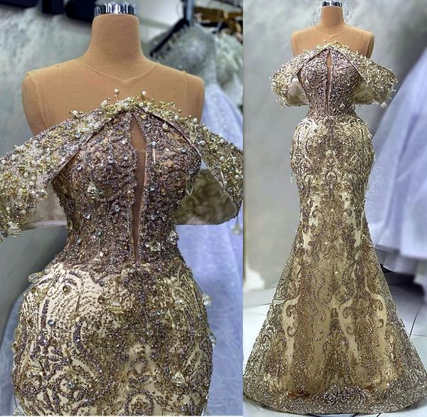 2023 april aso ebi gold mermaid prom dress crystals beaded evening formal party second reception birthday engagement gowns dresses robe de s, Black
2023 april aso ebi gold mermaid prom dress crystals beaded evening formal party second reception birthday engagement gowns dresses robe de s, Black