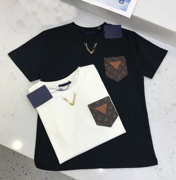 fashion mens t-shirts 2023 leather pocket short sleeve tees o-neck cotton casual t-shirt women spring summer clothes, White;black
fashion mens t-shirts 2023 leather pocket short sleeve tees o-neck cotton casual t-shirt women spring summer clothes, White;black