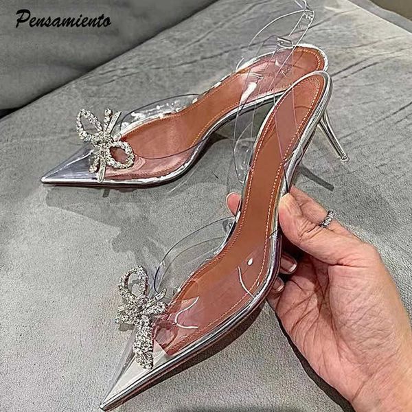 sandals brand fashion transparent pvc women pumps luxury rhinestones slingbacks stiletto high heels elegant summer office lady shoes 230406, Black
sandals brand fashion transparent pvc women pumps luxury rhinestones slingbacks stiletto high heels elegant summer office lady shoes 230406, Black