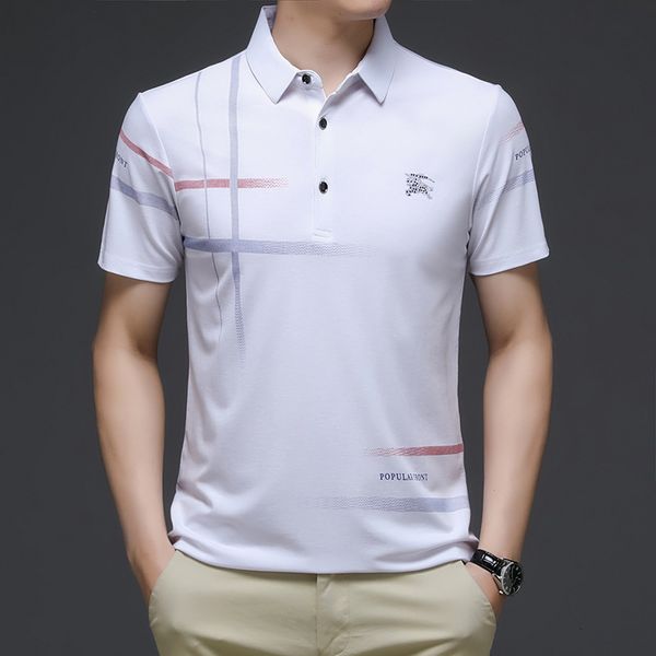 men's polos summer men's short sleeve polo shirt ice silk short sleeve t-shirt men's business casual polo shirt 230412, White;black
men's polos summer men's short sleeve polo shirt ice silk short sleeve t-shirt men's business casual polo shirt 230412, White;black