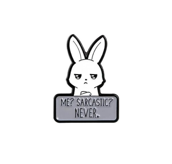 long ears white rabbit with grievance expression metal brooch pins eco enamel cute cartoon animal brooches for girls gift jewelry 7655858, Gray
long ears white rabbit with grievance expression metal brooch pins eco enamel cute cartoon animal brooches for girls gift jewelry 7655858, Gray