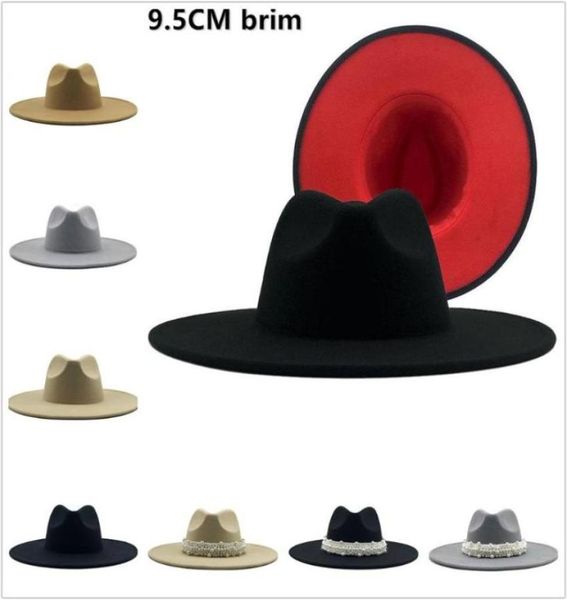 2021 british style winter wool solid classic fedoras cap men women panama jazz hats 95cm wide brim big black red bottom fedoras7265764, Blue;gray
2021 british style winter wool solid classic fedoras cap men women panama jazz hats 95cm wide brim big black red bottom fedoras7265764, Blue;gray