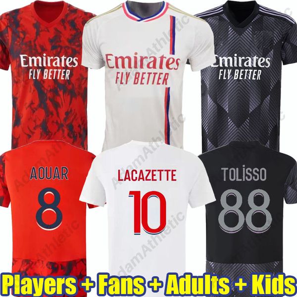 olympique lyons soccer jerseys 2023 2024 dembele aouar tolisso football shirts player version men kids kit cherki tagliafico t.mendes jersey, Black;yellow
olympique lyons soccer jerseys 2023 2024 dembele aouar tolisso football shirts player version men kids kit cherki tagliafico t.mendes jersey, Black;yellow