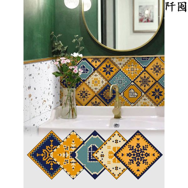 self adhesive kitchen oil proof bathroom waterproof wall sticker, mosaic waistline wallpaper, balcony decoration ceramic tile sticker
self adhesive kitchen oil proof bathroom waterproof wall sticker, mosaic waistline wallpaper, balcony decoration ceramic tile sticker