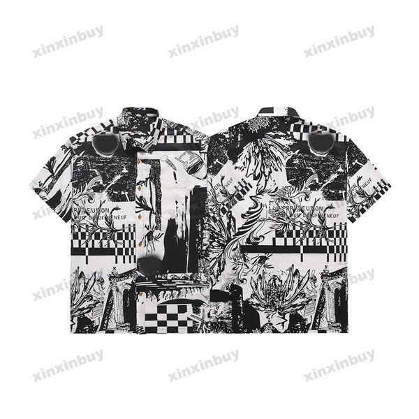 xinxinbuy men designer tee t shirt 23ss paris letter floral pattern print short sleeve cotton women black blue gray green s-2xl, Black;brown
xinxinbuy men designer tee t shirt 23ss paris letter floral pattern print short sleeve cotton women black blue gray green s-2xl, Black;brown