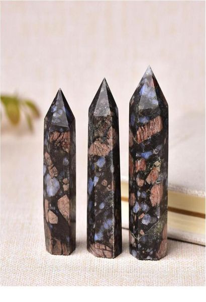 1pc natural glaucophane stone crystal point healing obelisk quartz wand beautiful ornament for home decor energy8580511, Black
1pc natural glaucophane stone crystal point healing obelisk quartz wand beautiful ornament for home decor energy8580511, Black