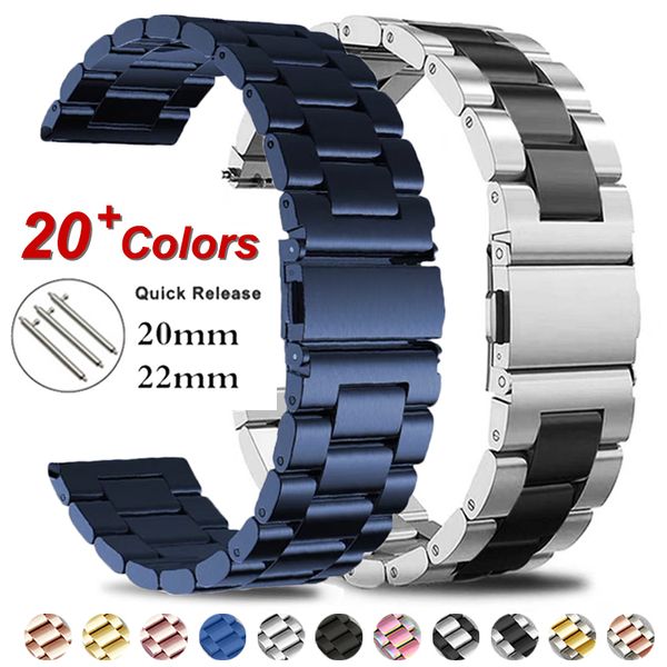 watch bands 141618202224mm band for huawei pro 4m stainless steel bracelet for galaxy watch 5 40 for amazfit bip strap 230411, Black;brown
watch bands 141618202224mm band for huawei pro 4m stainless steel bracelet for galaxy watch 5 40 for amazfit bip strap 230411, Black;brown