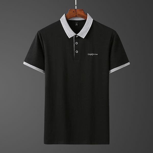 men's polos summer leisure polo shirt men's spring luxury business embroidery polo collar fashion short sleeve men's polo bra, White;black
men's polos summer leisure polo shirt men's spring luxury business embroidery polo collar fashion short sleeve men's polo bra, White;black
