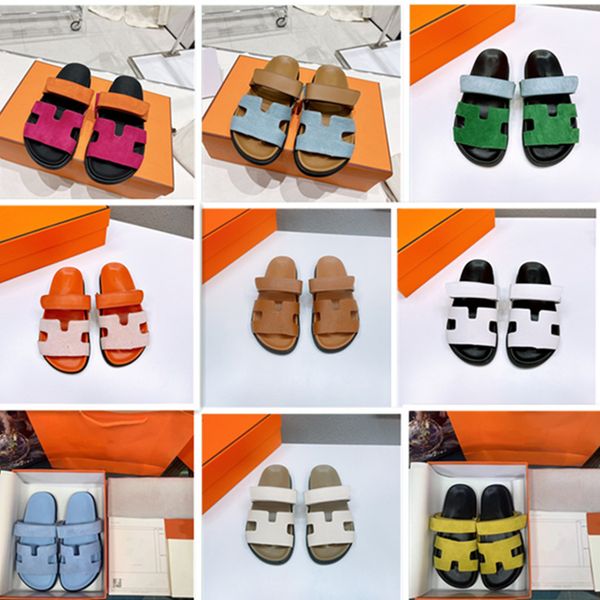sandals high-end designer chypre slippers beach classic flat sandals luxury summer couples leather flip flops men's and women's sl, Black
sandals high-end designer chypre slippers beach classic flat sandals luxury summer couples leather flip flops men's and women's sl, Black