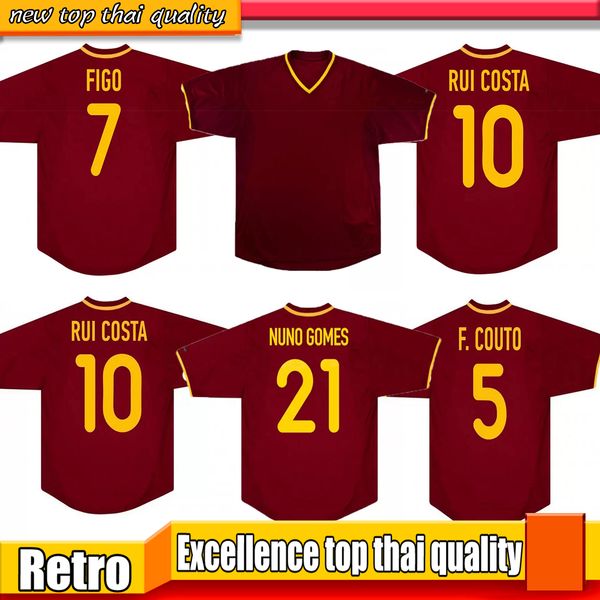 2000 2002 pauleta retro soccer jerseys figo rui costa couto nuno gomes conceicao vintage classic football shirts costinha f. couto rui costa, Black;yellow
2000 2002 pauleta retro soccer jerseys figo rui costa couto nuno gomes conceicao vintage classic football shirts costinha f. couto rui costa, Black;yellow