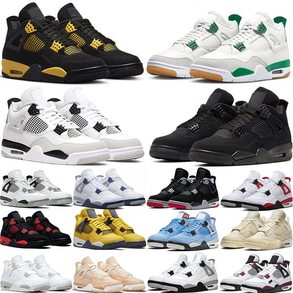 basketball shoes 4 4s thunder 2023 black cat sb pine green military black white oreo sail red cement midnight navy shimmer trainers sneakers
basketball shoes 4 4s thunder 2023 black cat sb pine green military black white oreo sail red cement midnight navy shimmer trainers sneakers