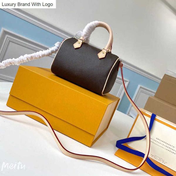 bag handbags shoulder bags high imitation designer crossbody bag nano speedy 16cm genuine leather shoulder bag m61252 zl009 383t, Black
bag handbags shoulder bags high imitation designer crossbody bag nano speedy 16cm genuine leather shoulder bag m61252 zl009 383t, Black