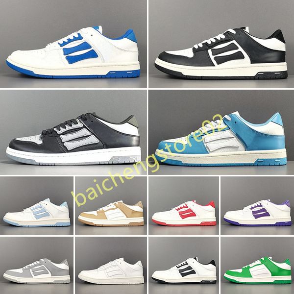 2023 fashion skel low casual shoes hand-cut hi leather skeleton sports trainers blue red white black green grey outdoor sneakers with origin
2023 fashion skel low casual shoes hand-cut hi leather skeleton sports trainers blue red white black green grey outdoor sneakers with origin