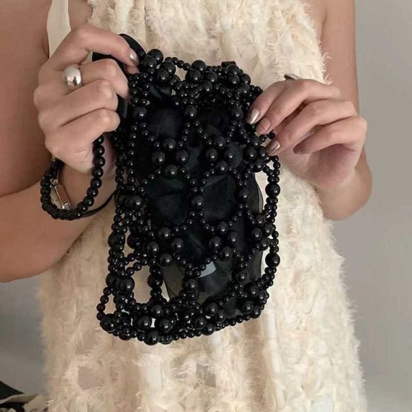 fashion hollow pearls beaded women shoulder bags handmade woven lady handbags sweet summer bucket bag small female purses 2023 230412
fashion hollow pearls beaded women shoulder bags handmade woven lady handbags sweet summer bucket bag small female purses 2023 230412