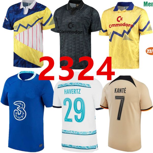 22 23 cfc soccer jersey mount havertz sterling james 2022 2023 football shirt men kids kits koulibaly uniform mendy cucurella joao felix mud, Black;yellow
22 23 cfc soccer jersey mount havertz sterling james 2022 2023 football shirt men kids kits koulibaly uniform mendy cucurella joao felix mud, Black;yellow