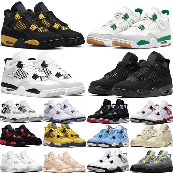 wholesale basketball shoes 4 4s thunder 2023 black cat sb pine green military black white oreo sail red cement midnight navy shimmer trainer
wholesale basketball shoes 4 4s thunder 2023 black cat sb pine green military black white oreo sail red cement midnight navy shimmer trainer