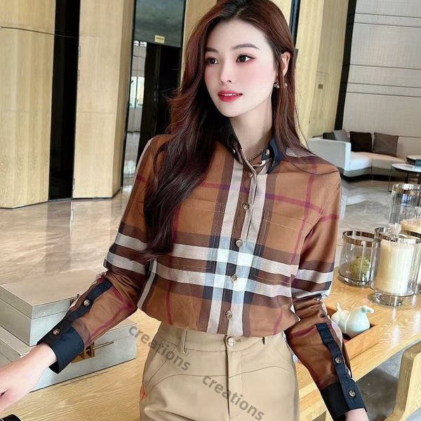 women's shirt designer blouse 2023 spring summer new men's and women's long-sleeved blouse luxury brand high-end cotton blous, White
women's shirt designer blouse 2023 spring summer new men's and women's long-sleeved blouse luxury brand high-end cotton blous, White