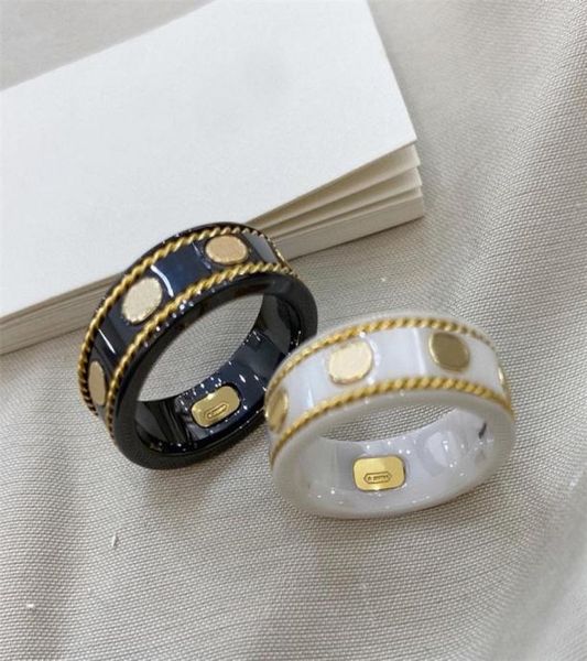 luxury designer fashion mens womens rings love ring black and white ceram brand rings couples letters print designer jewelry size 7890433, Silver
luxury designer fashion mens womens rings love ring black and white ceram brand rings couples letters print designer jewelry size 7890433, Silver