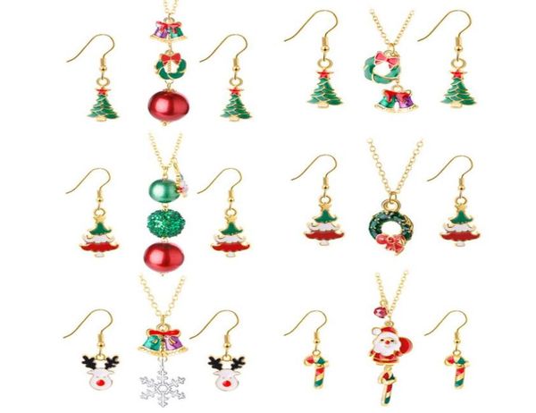 christmas necklace earring women suit plated gold lady santa claus snow tree necklaces earrings drop oil jewelry set 4 4lt j22011094, Silver
christmas necklace earring women suit plated gold lady santa claus snow tree necklaces earrings drop oil jewelry set 4 4lt j22011094, Silver
