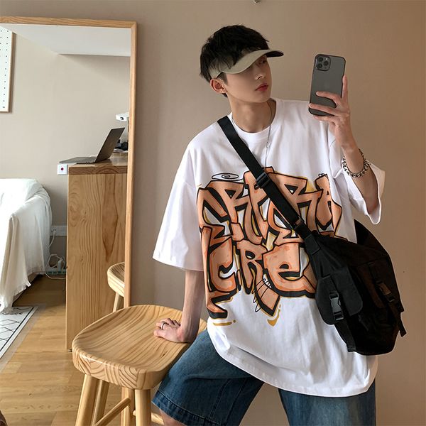 men's t-shirts men t shirt graffiti letter o-neck male cotton t-shirt thin summer causal tshirts fashion daily half sleeve loose tees m, White;black
men's t-shirts men t shirt graffiti letter o-neck male cotton t-shirt thin summer causal tshirts fashion daily half sleeve loose tees m, White;black