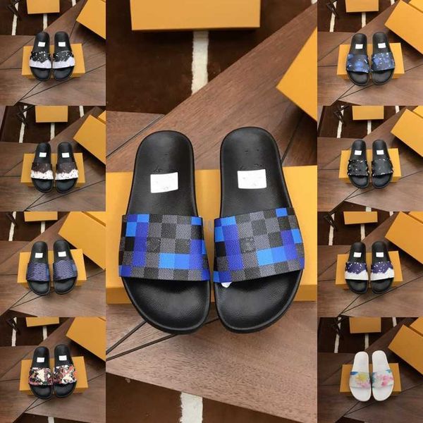 35-46 eu damier graphite waterfront mules sandals logo men slides waterfront mules vintage monograms brown flower plaid flip flops mens shoe, Black
35-46 eu damier graphite waterfront mules sandals logo men slides waterfront mules vintage monograms brown flower plaid flip flops mens shoe, Black