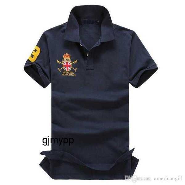 men's polos embroidery designer short sleeve business casual t shirts 2w5zi, White;black
men's polos embroidery designer short sleeve business casual t shirts 2w5zi, White;black