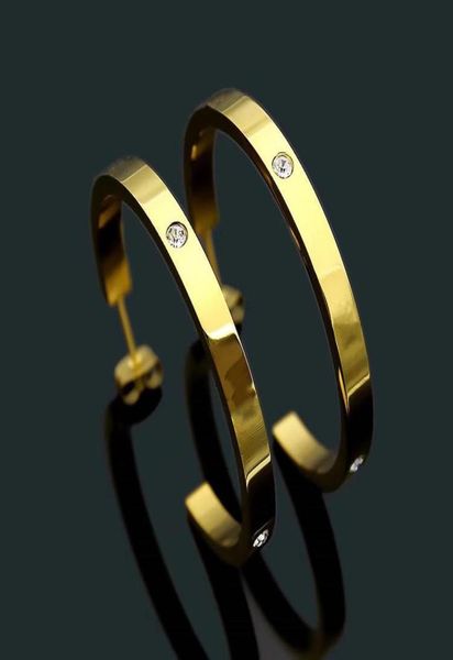 2021 luxury designer gold hoop earrings diamond stud drop charm women titanium steel jewelry engagement party bride diamonds women2911657, Golden
2021 luxury designer gold hoop earrings diamond stud drop charm women titanium steel jewelry engagement party bride diamonds women2911657, Golden