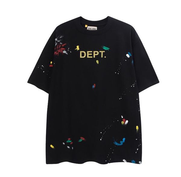 uo906 classic black dept.s designer t shirt summer short sleeve gold letter print splash-ink men tshirt tee mens clothes, White;black
uo906 classic black dept.s designer t shirt summer short sleeve gold letter print splash-ink men tshirt tee mens clothes, White;black