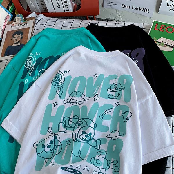 womens tshirt summer harajuku oversized tshirt female kawaii bear printing casual loose short sleeve streetwear women 230411, White
womens tshirt summer harajuku oversized tshirt female kawaii bear printing casual loose short sleeve streetwear women 230411, White