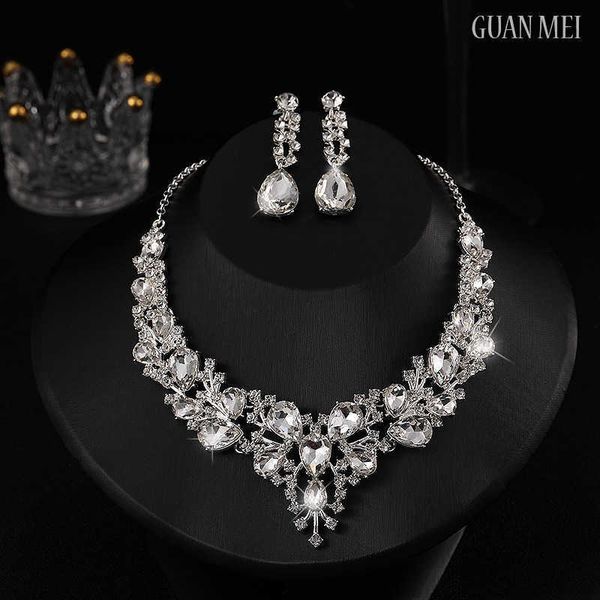 atmosphere bride necklace earrings zircon wedding jewelry set dress evening accessories wedding banquet jewelry, Black
atmosphere bride necklace earrings zircon wedding jewelry set dress evening accessories wedding banquet jewelry, Black
