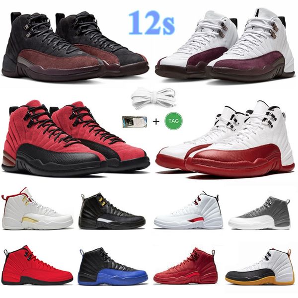 12 12s mens basketball shoes cherry field-purple reverse flu game university blue ovo white twist utility men women trainers sports sneakers
12 12s mens basketball shoes cherry field-purple reverse flu game university blue ovo white twist utility men women trainers sports sneakers