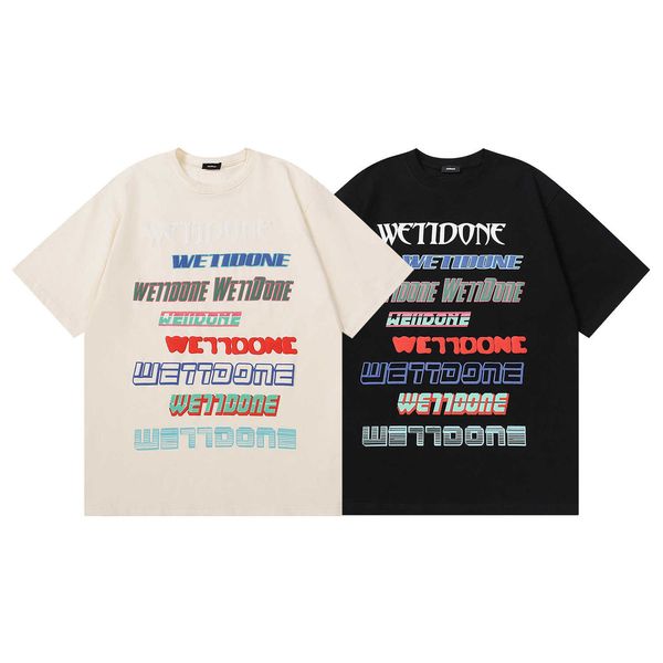 high edition we11done new women's neon colorful bullet screen glow 3d foam print short sleeve loose fit t-shirt, White
high edition we11done new women's neon colorful bullet screen glow 3d foam print short sleeve loose fit t-shirt, White