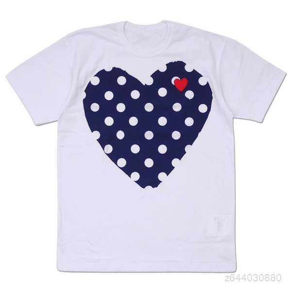 men's t-shirts play mens fashion t shirt designer red heart cdg casual s quanlity des tshirts cotton embroidery short sleeve summer tee, White;black
men's t-shirts play mens fashion t shirt designer red heart cdg casual s quanlity des tshirts cotton embroidery short sleeve summer tee, White;black