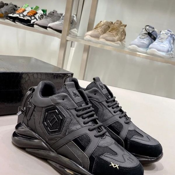 european station pp summer new thick sole mesh lightweight breathable casual shoes fashion trend versatile sports men's shoes, Black
european station pp summer new thick sole mesh lightweight breathable casual shoes fashion trend versatile sports men's shoes, Black